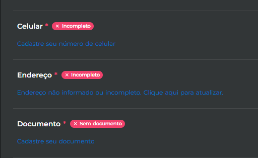 Verificação cassino

